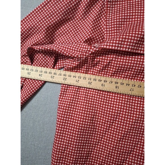 Alabama Crimson Tide Drake Waterfowl Long Sleeve Red Vented Shirt Size Medium - Picture 8 of 8